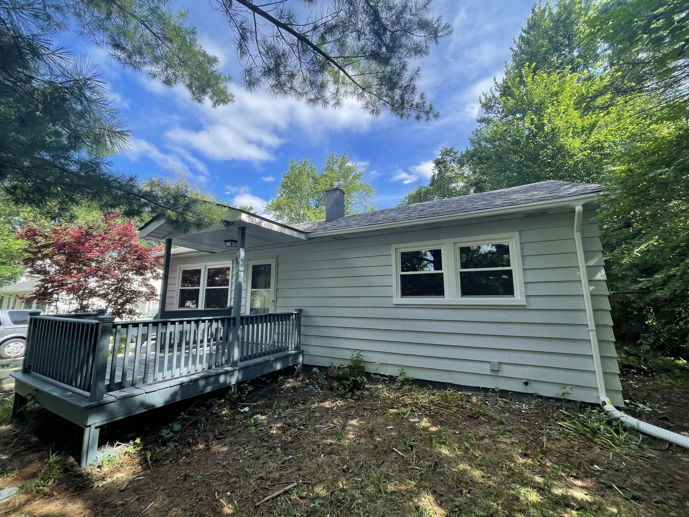 A home exterior refreshed by Brandau Home Services, ready for listing photos
