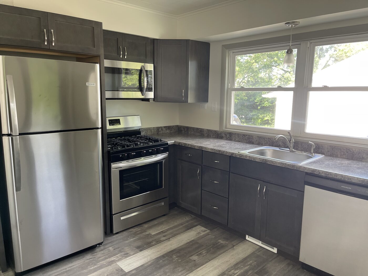 Rental kitchen after remodel