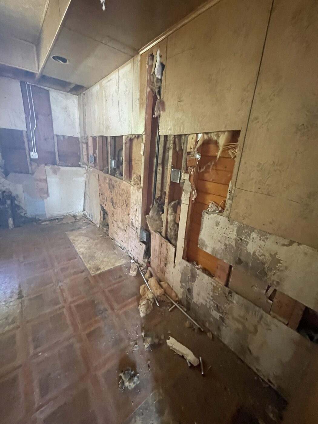 Kitchen before remodel